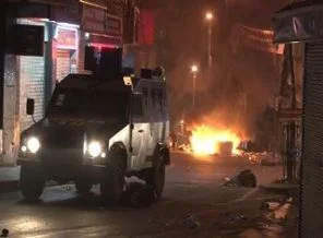 Okmeydanı'nda gösteriye müdahale