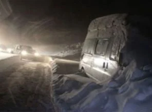 Sertavul Geçidi kapandı: 17 işçi mahsur