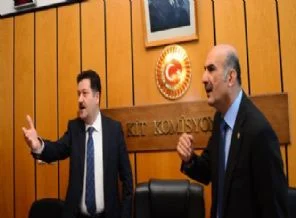 TBMM KİT Komisyonu'nda kavga çıktı