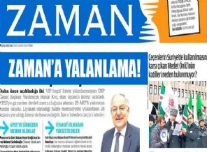 Zaman Gazetesi fena çuvalladı