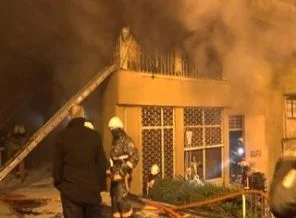 Zeytinburnu'nda tekstil atölyesinde yangın