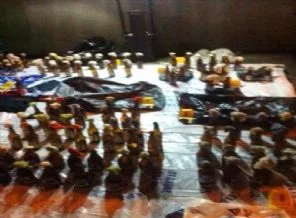 Beyoğlu'nda cephanelik gibi mühimmat