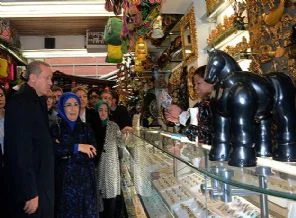 Erdoğan Kolombiya'nın simge mekanlarında