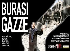 İHH'dan 'Burası Gazze' kampanyası