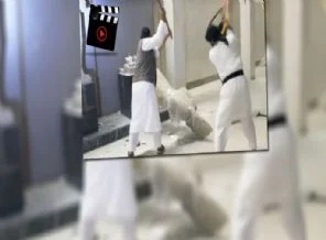 IŞİD tarihi eserleri böyle yerle bir etti
