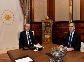 AK Saray'da Erdoğan - Fidan görüşmesi
