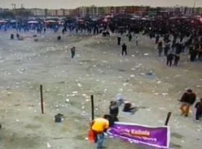 Batman'daki Nevruz kutlamalarında olay çıktı