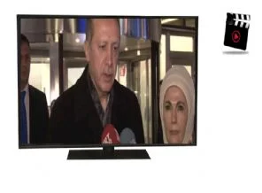 Cumhurbaşkanı Erdoğan sinemada (Video)
