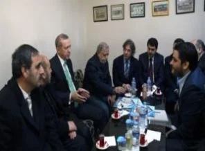 Erdoğan o kulübü ziyaret etti