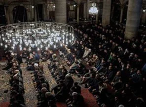 Sabah namazında anma programı düzenlendi