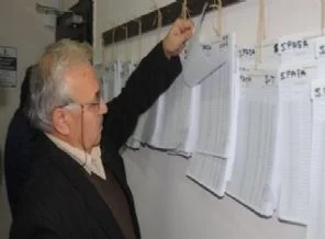Seçmen listeleri askıdan iniyor