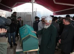 Suikaste uğrayan Çeçen Eyüp'te defnedildi