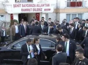 Başbakan'dan savcının ailesine taziye ziyareti