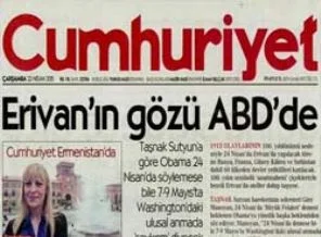 Cumhuriyet gazetesinden 'soykırım' provokasyonu