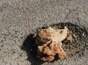 Diyarbakır'da mayını vatandaşlar fark etti