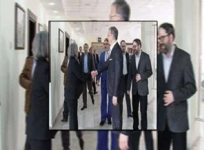 Dumanlı-Kışanak görüşmesinin fotoğrafları