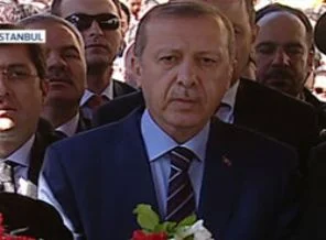 Erdoğan Kayahan'ın cenazesinde
