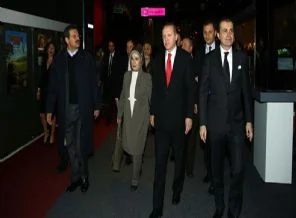 Erdoğan, 'Son Mektup'u izledi