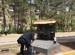 Gaffar Okkan'a vefa anıtı
