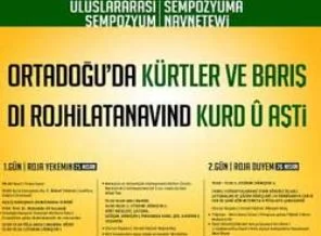 İHH'dan Uluslararası 'Ortadoğu'da Kürtler ve Barış Sempozyumu'