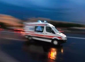 Minibüse TIR çarptı: 10 yaralı