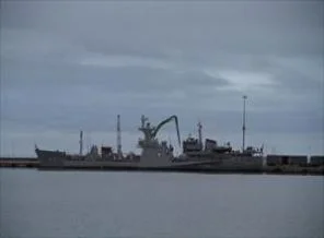 Savaş gemileri Samsun'da!