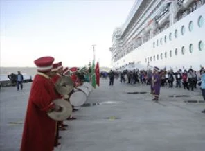 Torun Anzaklara mehterli karşılama