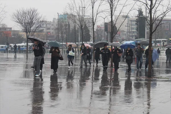 13 ile kuvvetli yağış uyarısı