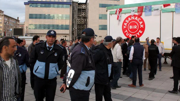 Erzurum'da CHP arbedesi