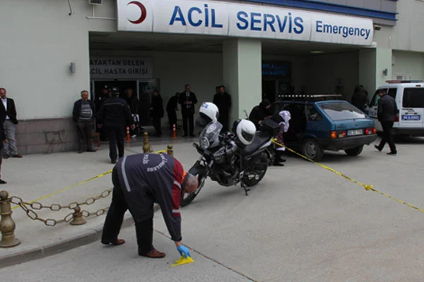 Hastanede silahlı saldırı