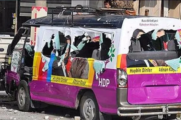HDP'ye saldıran kişi yakalandı