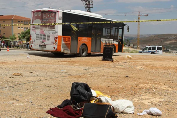 Unutulan poşet paniğe neden oldu