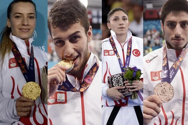 Avrupa Oyunları'nda Türk sporcular 4 madalya kazandı