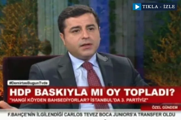 Demirtaş'tan İstiklal Marşı için açıklama