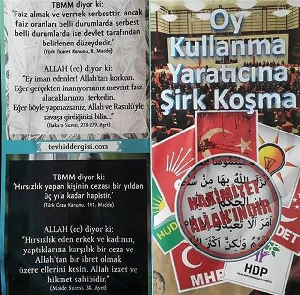 Diyarbakır'da 'Oy kullanmayın' mesajı