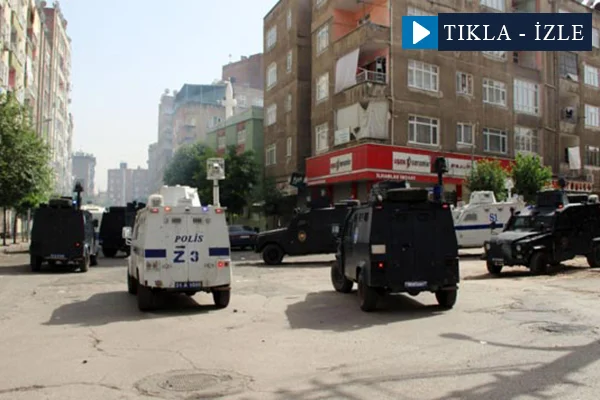 Diyarbakır'daki çatışma amatör kamerada