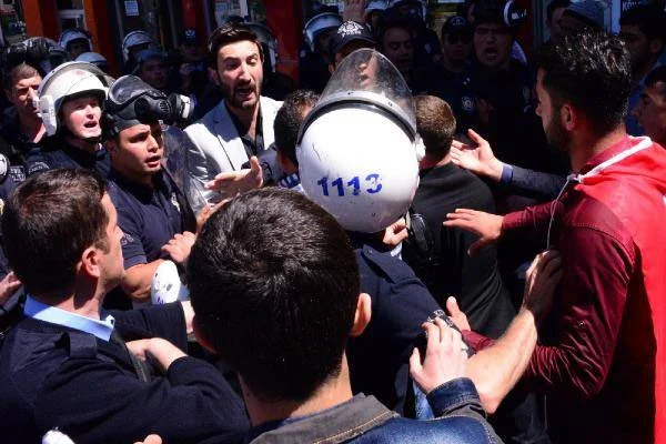 HDP Erzurum mitinginde gerginlik
