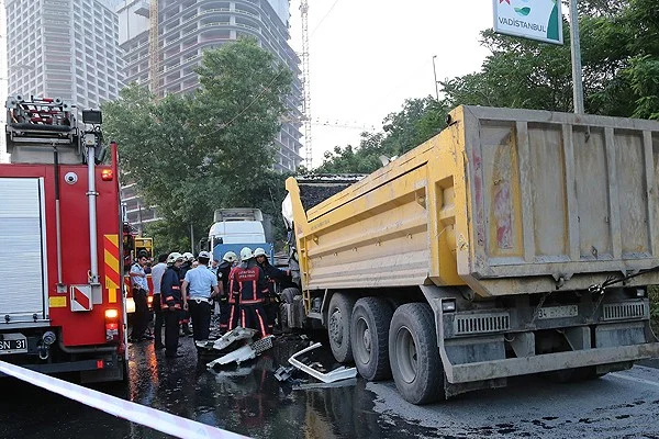 Kağıthane'de kaza: 1 ölü