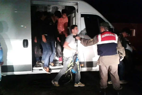 Kırklareli'nde 42 kaçak göçmen yakalandı