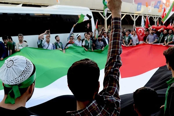 Mavi Marmara'nın 5. yılında yürüyüş