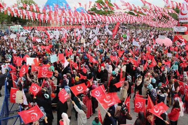 Milli İttifak, Konya mitingini yaptı