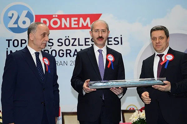 TCDD'de toplu sözleşme imzalandı