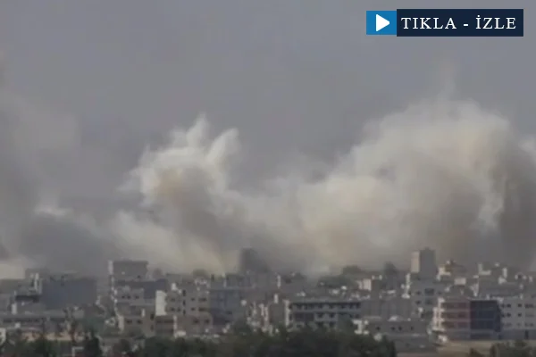 YPG, Kobani'de IŞİD militanlarının bulunduğu binayı patlattı