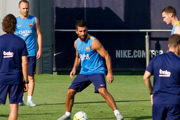 Arda Turan ilk antrenmanına çıktı