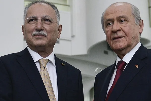 Bahçeli Ekmeleddin İhsanoğlu'na kızdı