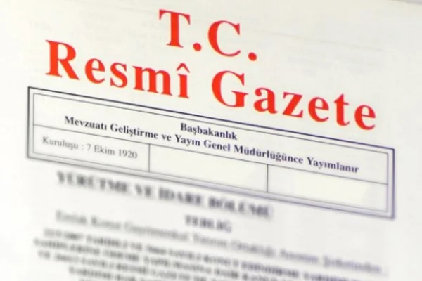 Bakanlıklara ilişkin atama kararı Resmi Gazete'de
