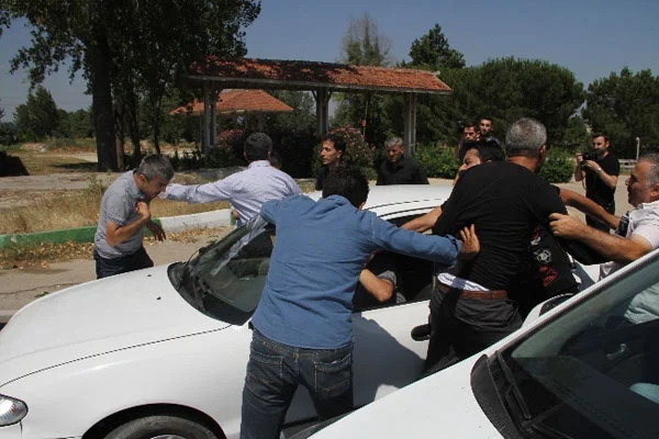 Bursa'da Suruç gerginliği