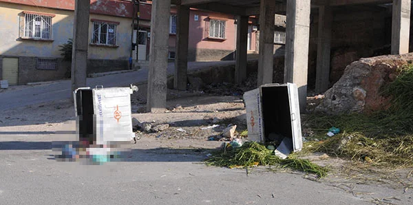 Çöpte iki bacak bulundu
