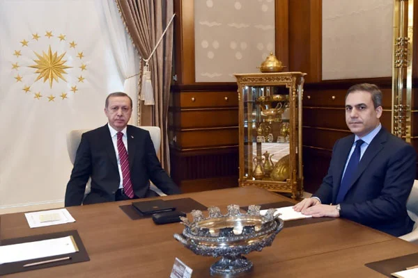 Erdoğan MİT Müsteşarıyla görüştü