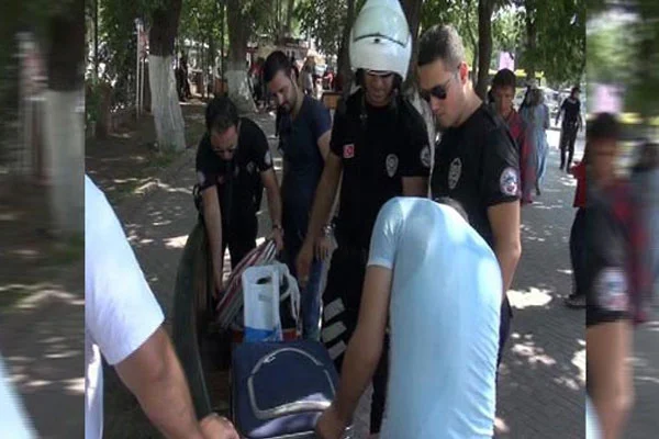 Gaziantep'te canlı bomba alarmı